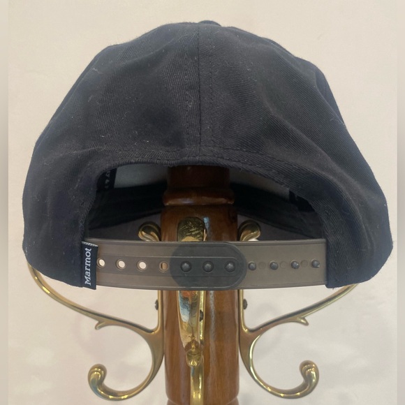 MARMOT BLACK TRUCKER HAT - Picture 6 of 6